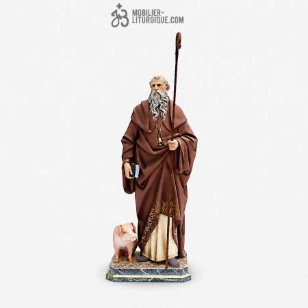 Statue Saint Antoine Polychrome