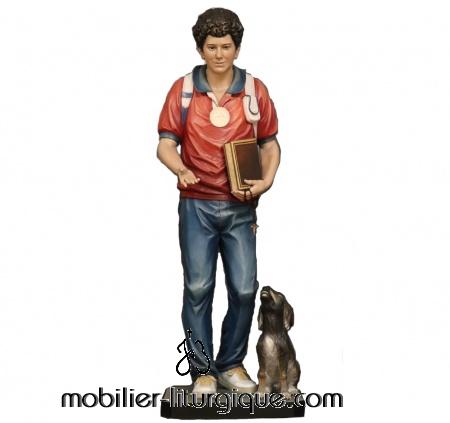 Statue Saint Carlo Acutis sur mesure_02