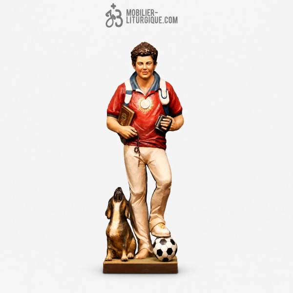 Statue Saint Carlo Acutis sur mesure_04