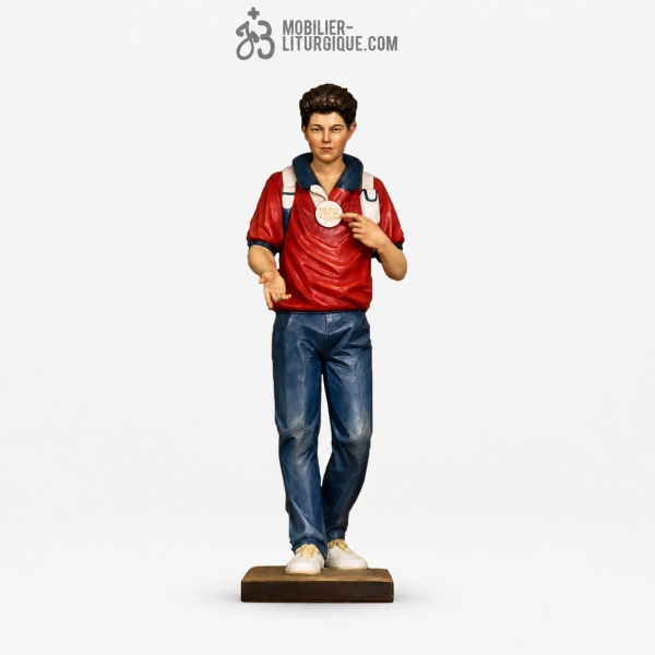 Statue Saint Carlo Acutis sur mesure_05
