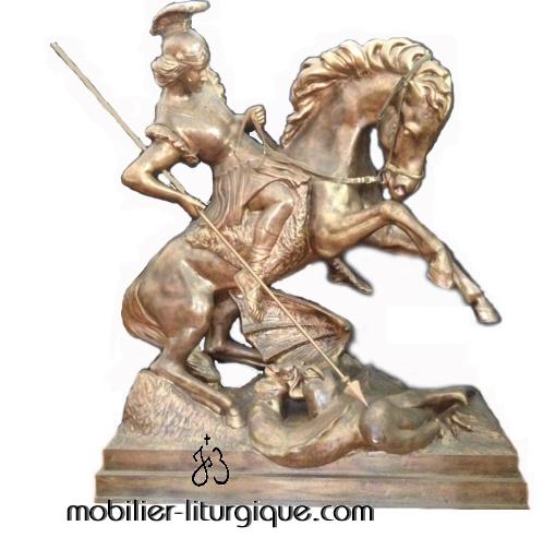 Statue Saint Georges-200 cm