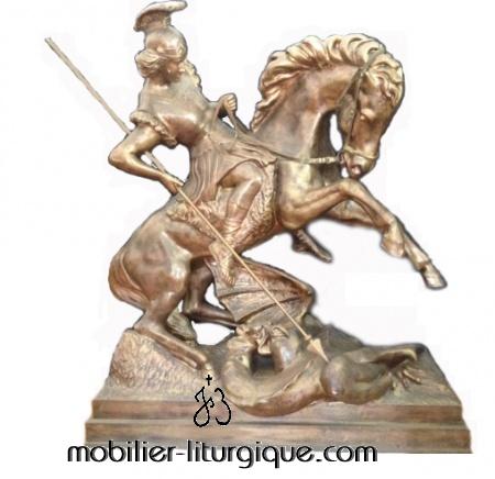 Statue Saint Georges-200 cm