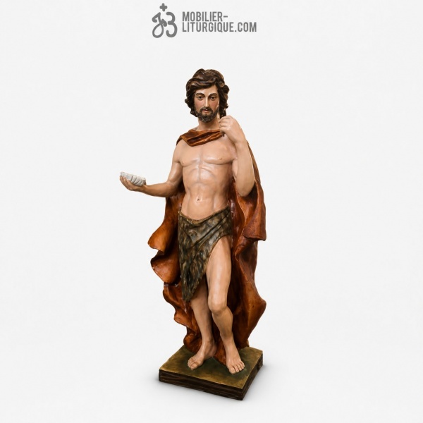Statue Saint Jean-Baptiste - 80 cm