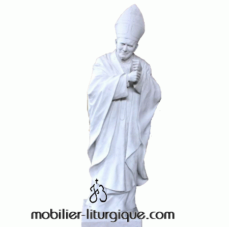 Statue Saint Jean Paul II  ton-pierre-140-165cm