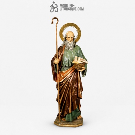 Statue Saint Joachim Polychrome