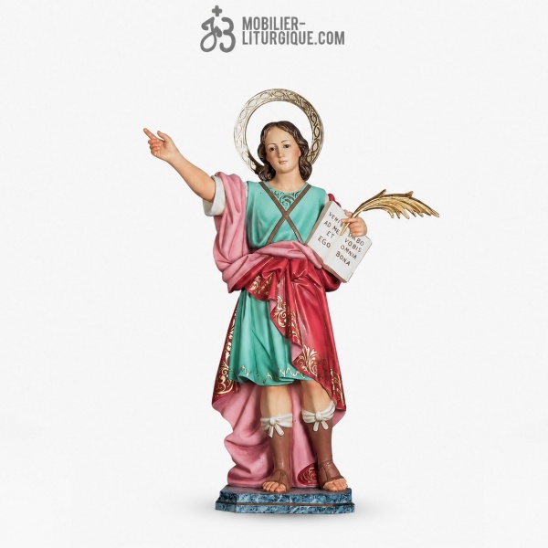 Statue Saint Pancrace Polychrome