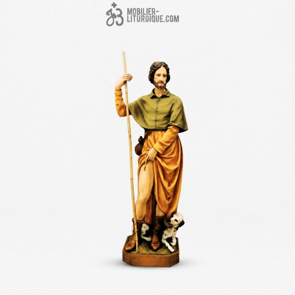 Statue Saint Roc D�cor�