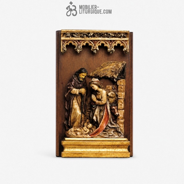 Statue Sainte Famille Polychrome