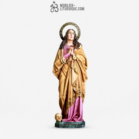 Statue Sainte Madeleine Polychrome