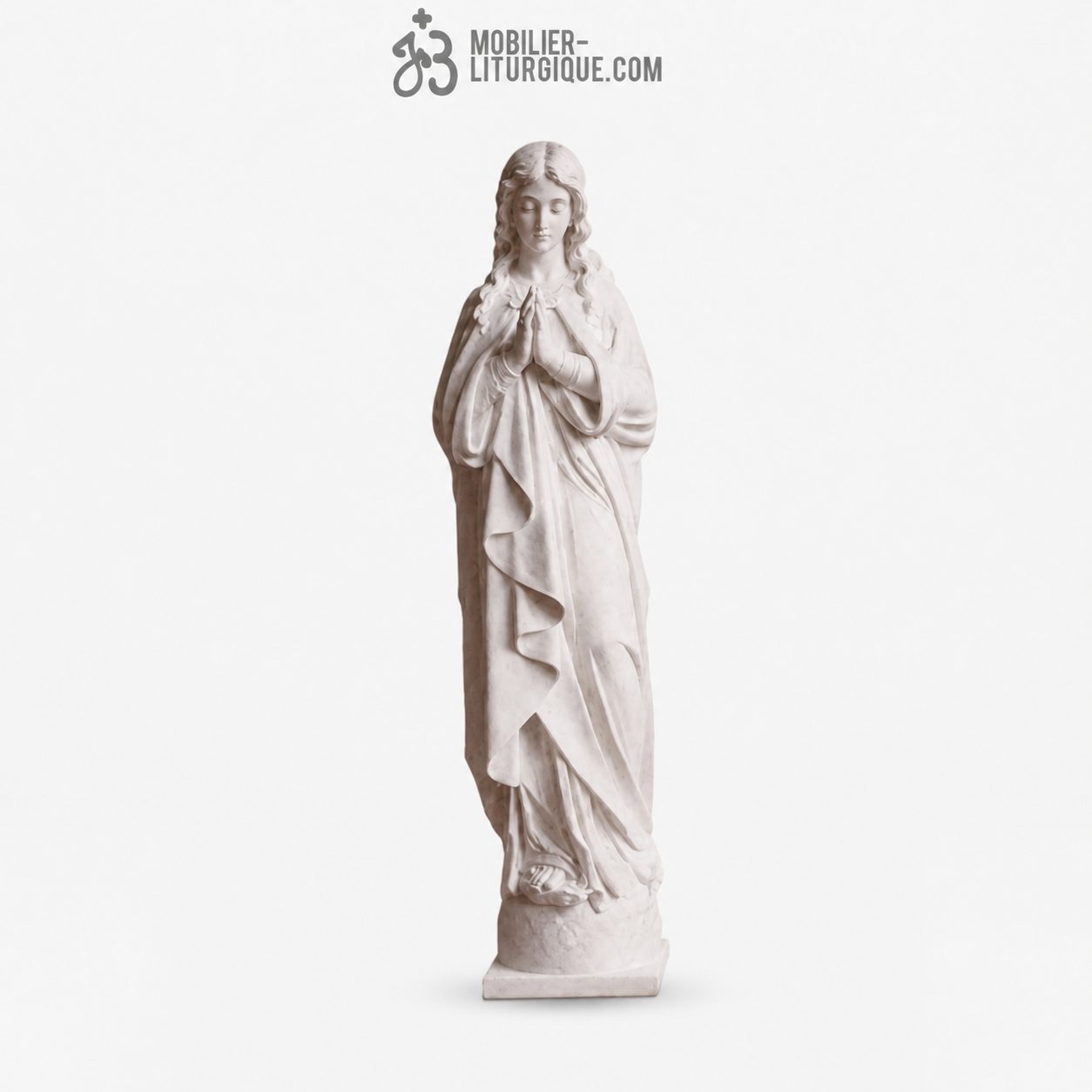 Statue Ssainte Marie-Madeleine : statue sur-mesure Marbre