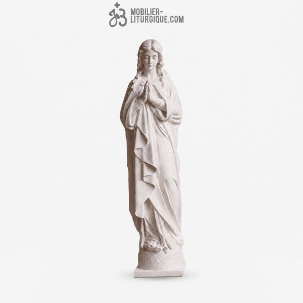 Statue Ssainte Marie-Madeleine : statue sur-mesure Marbre