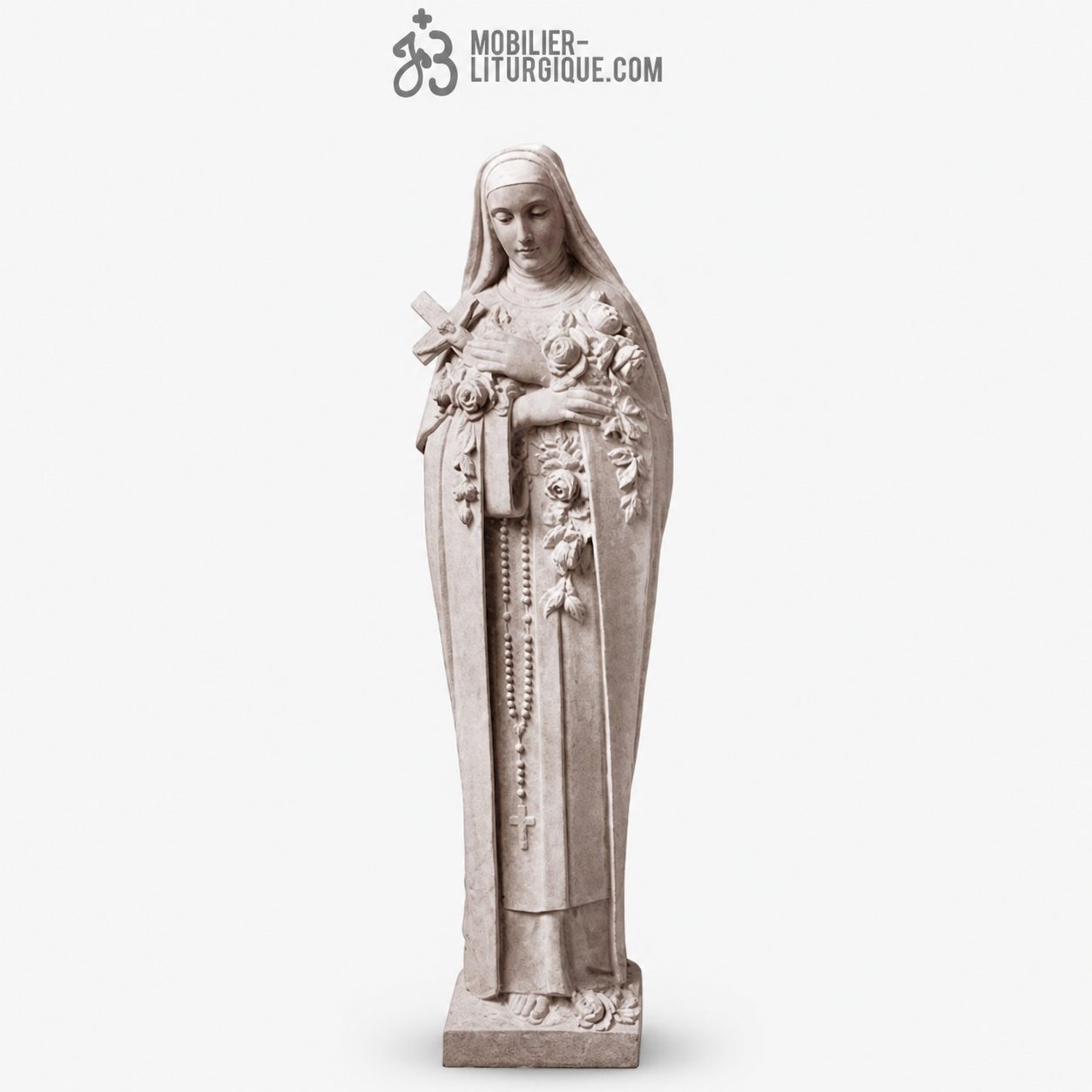 Statue Th&eacute;r&egrave;se : statue sur mesure Marbre