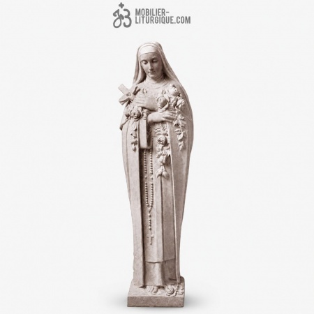 Statue Th&eacute;r&egrave;se : statue sur mesure Marbre