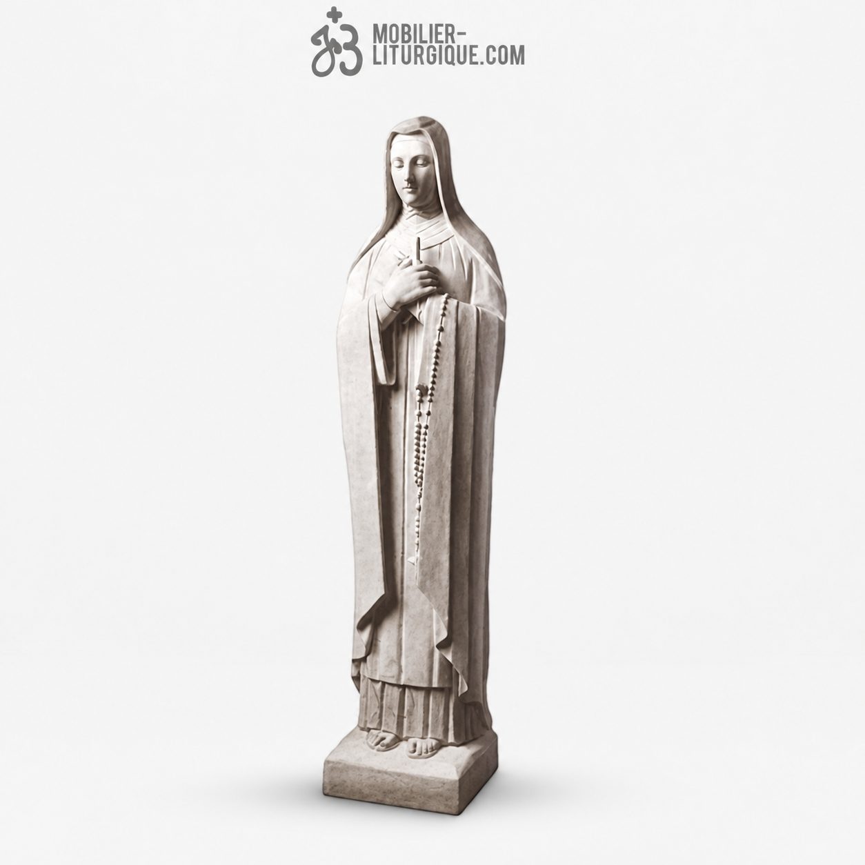 Statue Th&eacute;r&egrave;se d\'Avila : statue sur-mesure Marbre