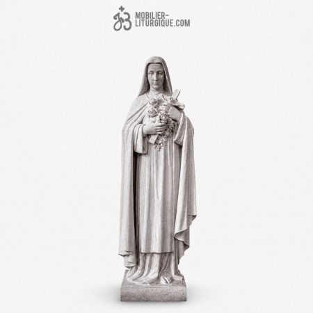 Statue Th&eacute;r&egrave;se de Lisieux : statue sur mesure Marbre