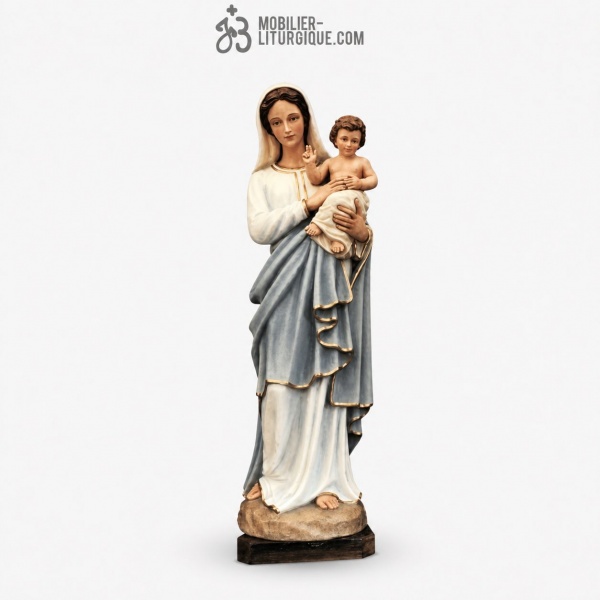 Statue Vierge � l\'enfant D�cor�