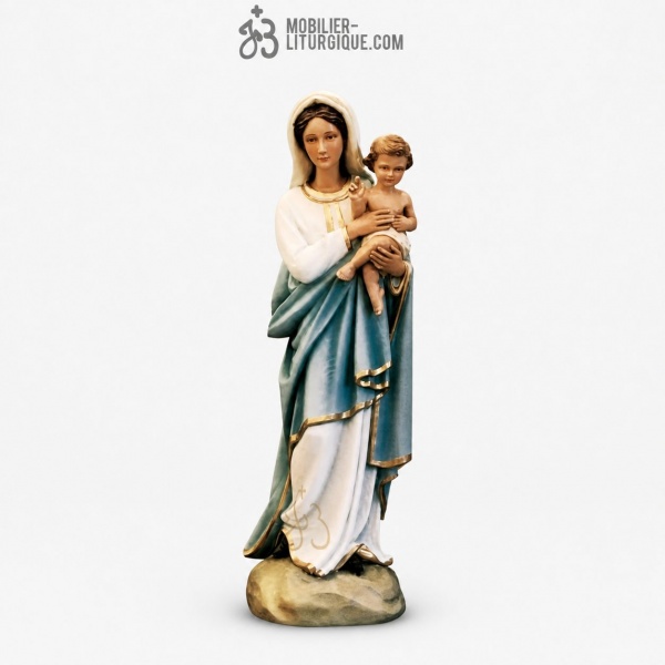 Statue Vierge � l\'enfant D�cor�