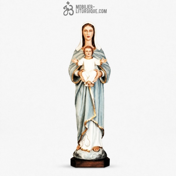 Statue Vierge � l\'enfant D�cor�