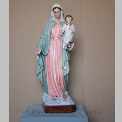 statue Vierge à l'enfant
