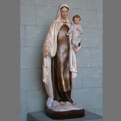statue Vierge de carmel et l' enfant