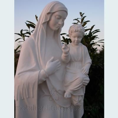 Statue Vierge et l'Enfant