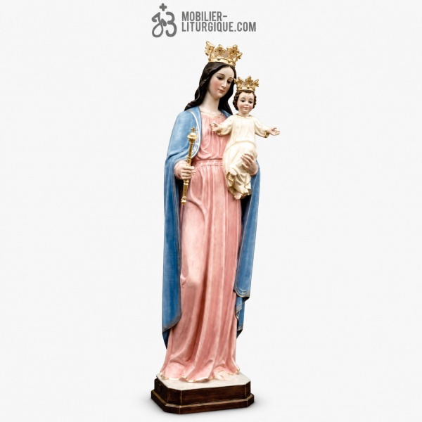 Statue Vierge Marie Auxiliatrice Polychrome
