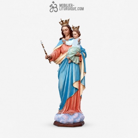 Statue Vierge Marie Auxiliatrice Polychrome