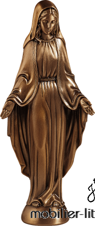 Statue Vierge Marie Bronze
