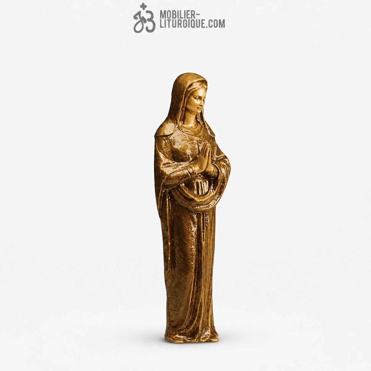 Statue Vierge Marie Bronze