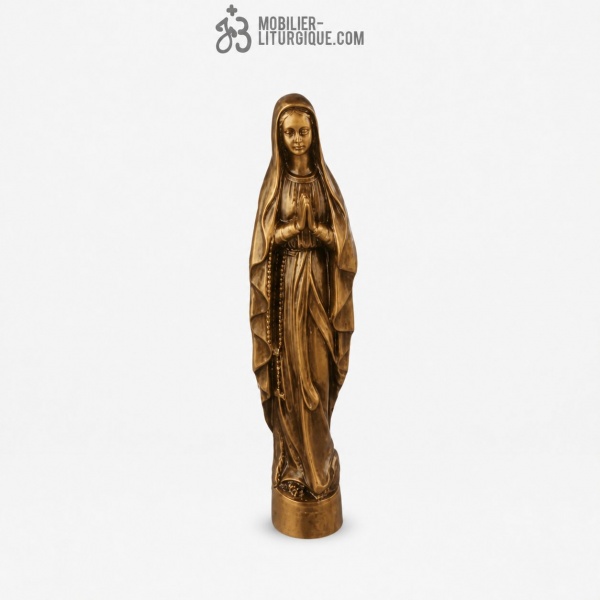 Statue Vierge Marie Bronze
