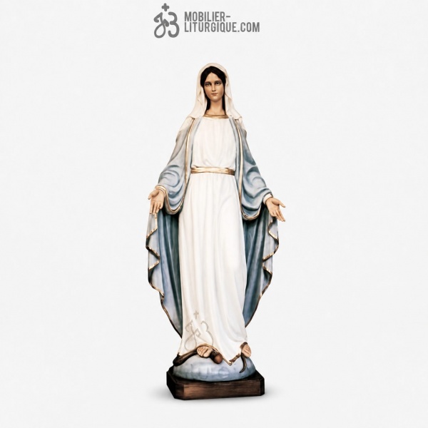 Statue Vierge Miraculeuse D�cor�e
