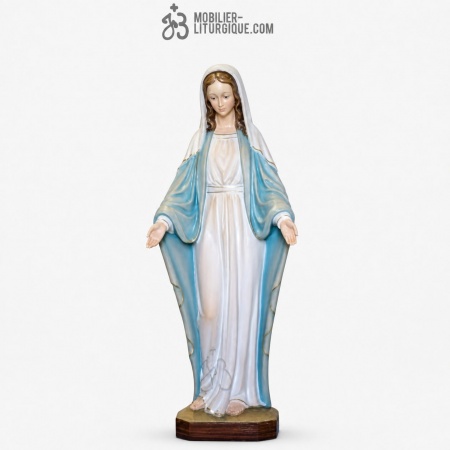 Statue Vierge Miraculeuse Polychrome