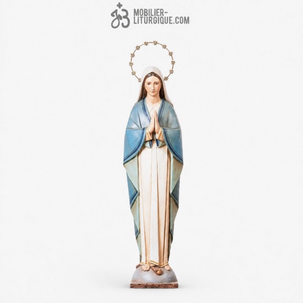 Statue Vierge Polychrome