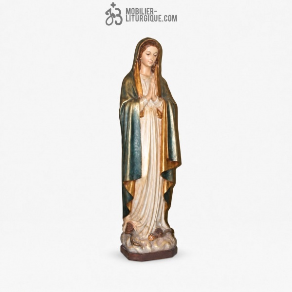 Statue Vierge Polychrome