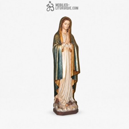Statue Vierge Polychrome