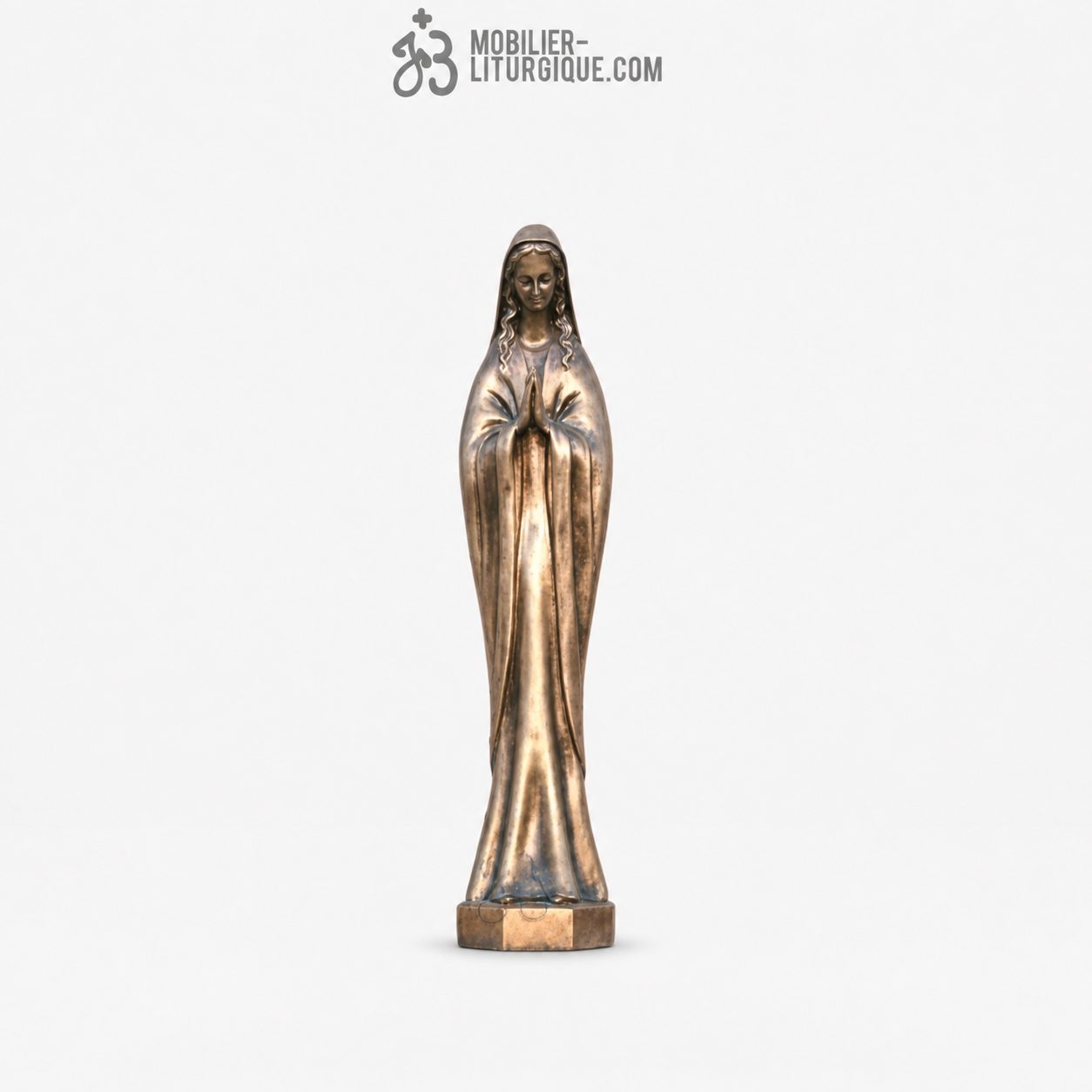 Statue Vierge Polychrome