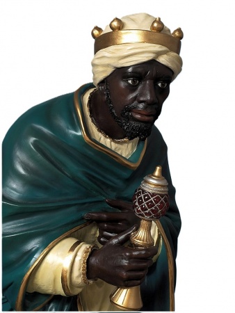 Statues Rois Mages D&eacute;cor&eacute;es