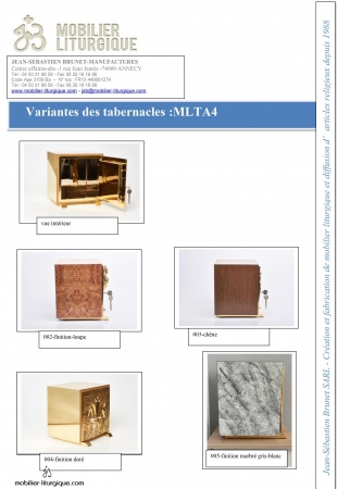 Tabernacle Agneau Pascale