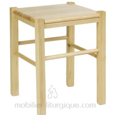 Tabouret en Pin