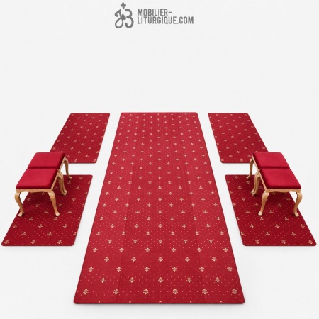 Tapis d\'Eglise D&eacute;cor&eacute;