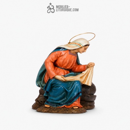 Vierge Marie Polychrome
